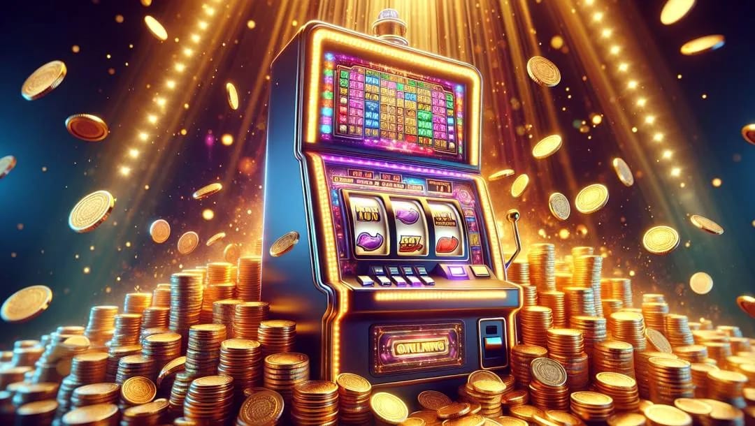 Slot machine online con monete d'oro